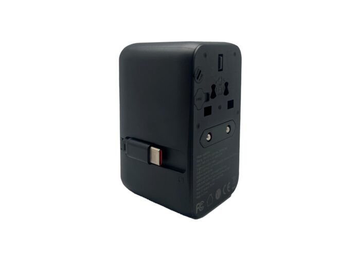 <b>Plugster:</b> <br>Travel Adaptor with Built in USB-C Cable - Image 5