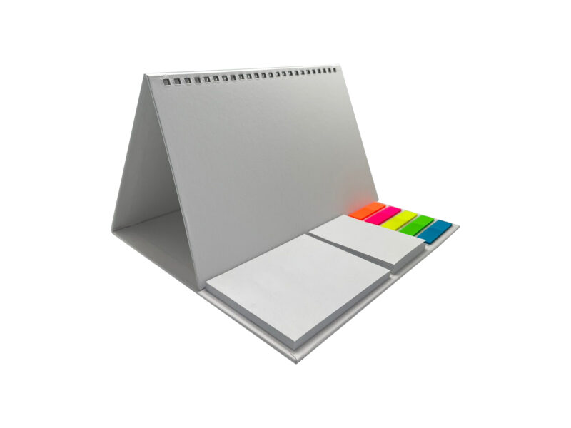 Desca — Custom Desk Calendar Frame with Integrated Sticky Notes