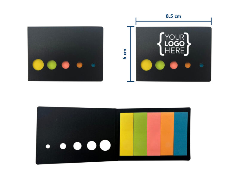 Neony — Set of 5-Color Neon Sticky Notes