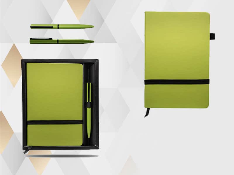 Notebook Gift Set A5 notebook with a matching pen