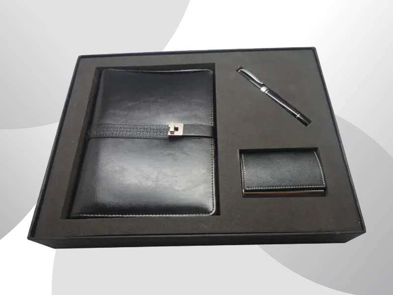 3Pc Organizer set Organizer set with pen and business card case