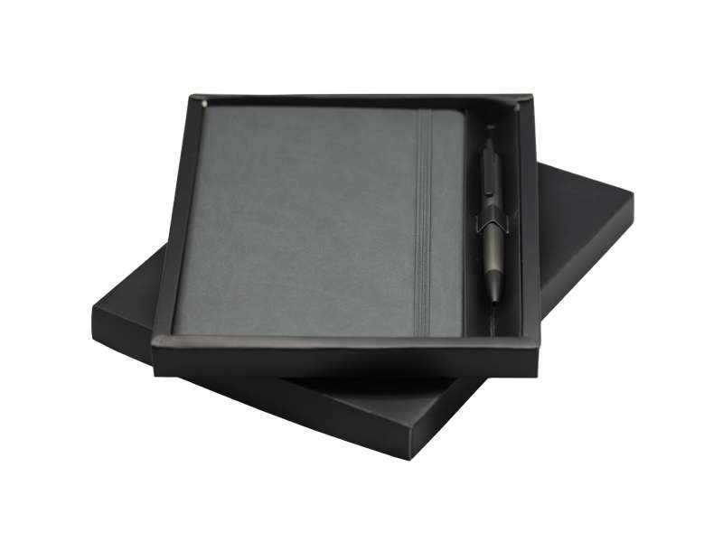 Inexmatt notebook and Prisma pen corporate gift set