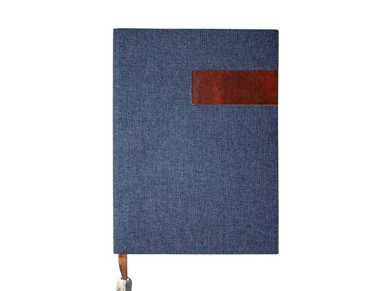Canva — Trendy Fabric Textured A4 Notebook