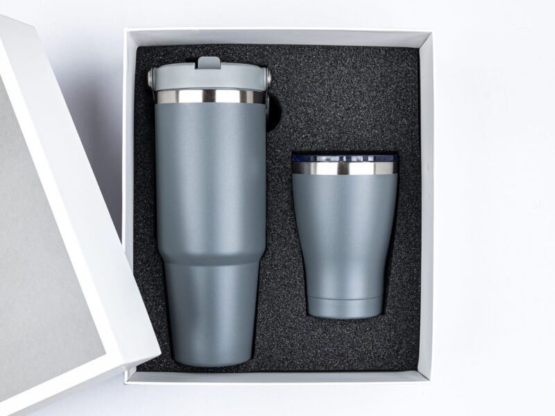 Combistan Gift Set — 900ml Stan flask and 350ml Wrin Cup