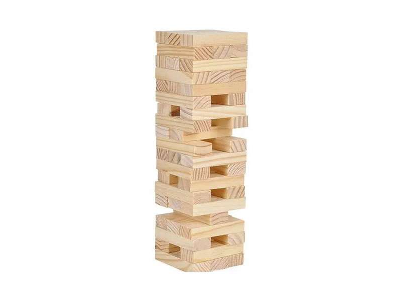Jenga — ♻️Wooden toppling tower