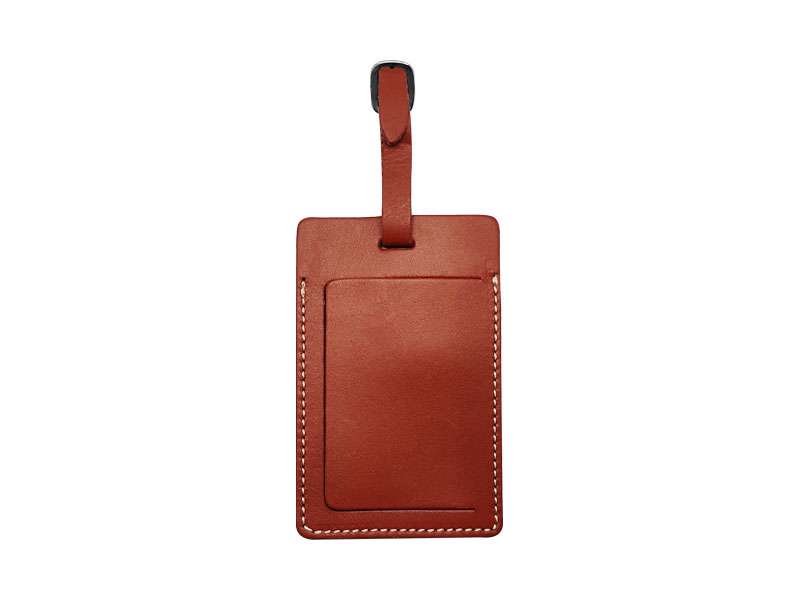 Luggage Tag — Brown