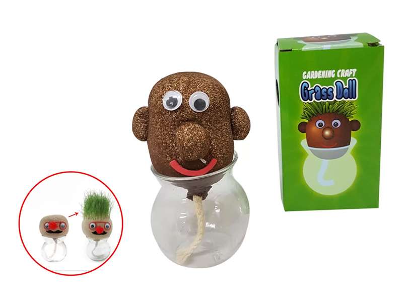 Mr. Ben Grass Head — Designed to grow real grass on top ♻️