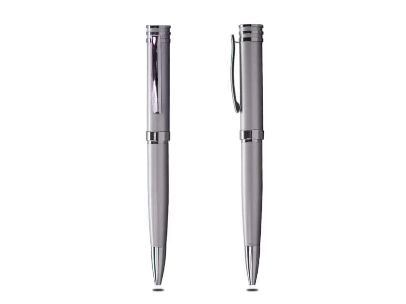 Scarlet — Silver body ball point pen