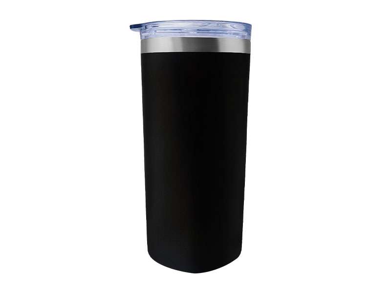 Sqrambler — (630ml) Stainless steel tumbler with straw