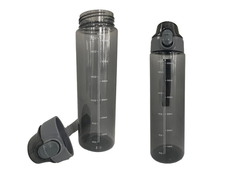 Stubby — Smokey Grey BPA-Free Sports Water Bottle