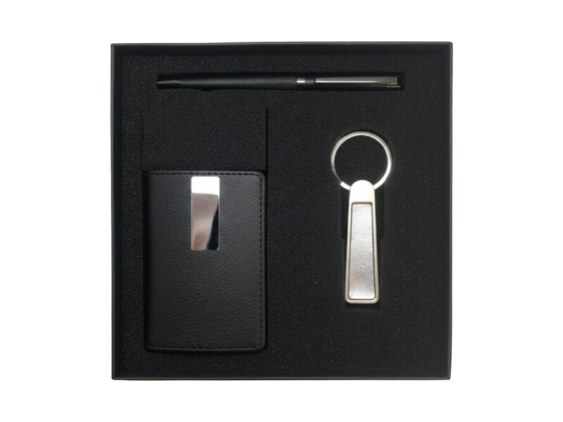 3-Piece Gift Set — Sadha, Pokeeto, Keychain - Silver